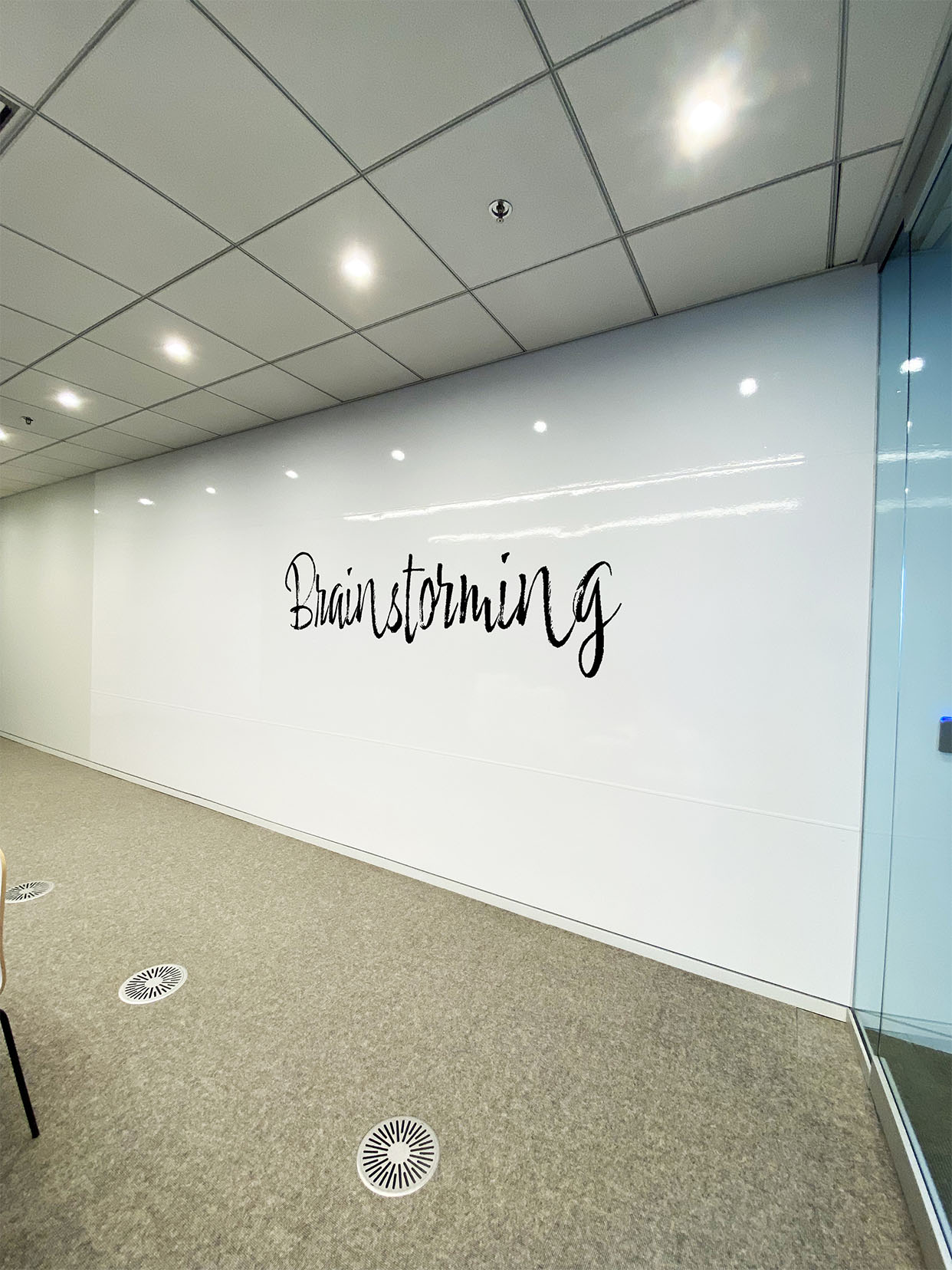 Tableau blanc mural